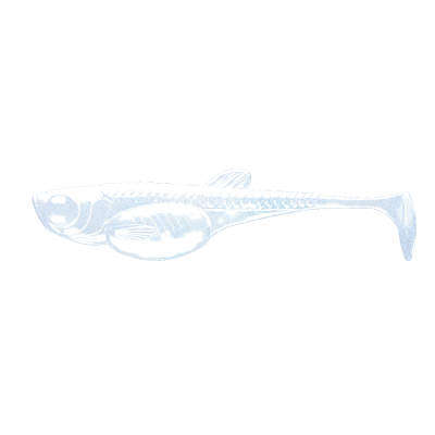 LIBRA LURES - EMBRION SHAD 2" - 003 BLUE PEARL - FISH