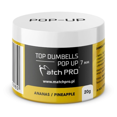 TOP DUMBELLS POP-UP PINEAPPLE 7mm / 20g MatchPro