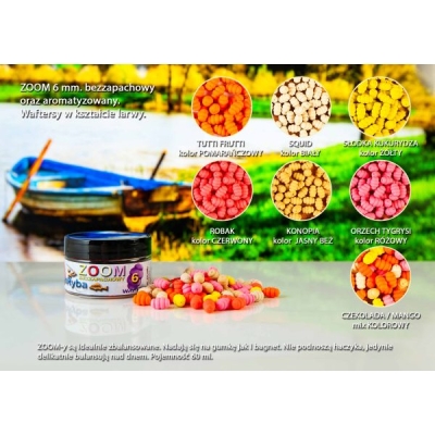 Wafter ZOOM TUTTI FRUTTI Pomarańczowy 6 mm - Pan Ryba 60 ml