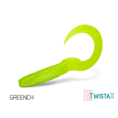 Sztuczna przynęta/guma Delphin TwistaX Eeltail UVs / 6cm/GALAXY