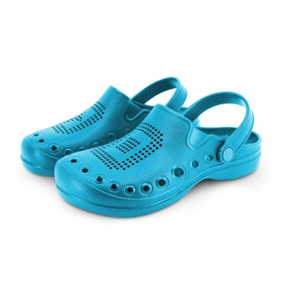 Klapki Delphin OCTO / błękitne 41
