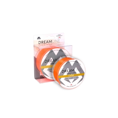 ŻYŁKA - DREAMLINE CARP - 0.26mm/7.68kg/300m - FLUO POMARAŃCZOWA - op.1szp.
