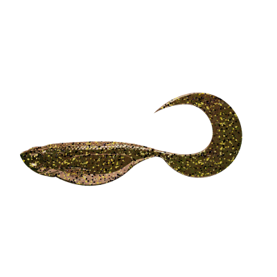 LIBRA LURES - EMBRION TWIST TAIL 1,75 - 033 MOTOR OIL BROWN FISH