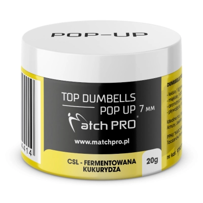 TOP DUMBELLS POP UP CSL 7mm / 20g MatchPro