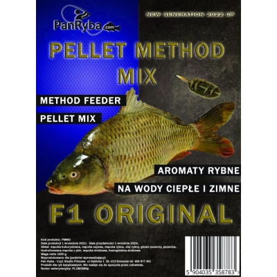 Pellet Method Feeder Method Mix Original F1 - Pan Ryba 1Kg