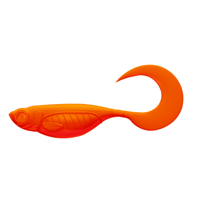 LIBRA LURES - EMBRION TWIST TAIL 2,5" - 011 HOT ORANGE FISH