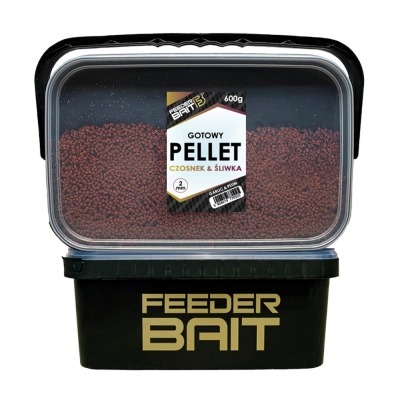 Pellet Gotowy w Wiaderku Czosnek & Śliwka - Feeder Bait