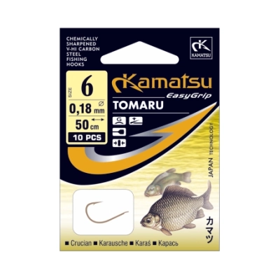 Przypon z Haczykiem 50cm Karaś Tomaru 10 KARAŚ
