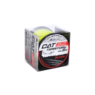 PLECIONKA - CAT TERRITORY OCTA BRAID - 0.50mm/53.3kg/600m - FLUO - op.1szp.