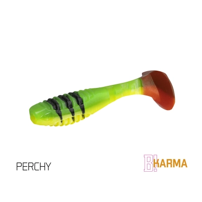 Sztuczna przynęta/guma Delphin KARMA UVs/ 8cm/PERCHY