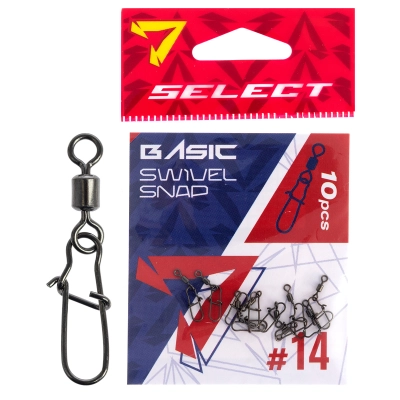 Select Agrafka z krętlikiem Basic Swivel Snap #12 (10 szt/opak)