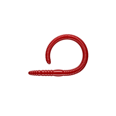 LIBRA LURES - FLEX WORM JUNIOR 65 - 021- RED - CHEESE