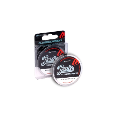 ŻYŁKA - FLUOROCARBON JAWS 0.16mm/2.07kg/50m - op.1szp.