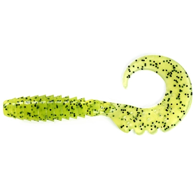 Fancy Grub 1", #055 - Chartreuse/Black 1szt