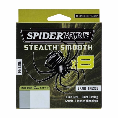 Plecionka SpiderWire Stealth Smooth 8 Braid Moss Green 0,06mm 5,4kg 150m