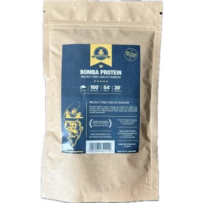 Mączka Z Pinek i Białych Robaków Bomba Protein