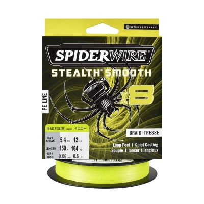 Plecionka SpiderWire SS8 Yellow 0.06mm/150m