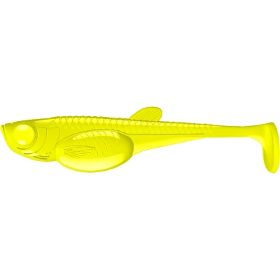 LIBRA LURES - EMBRION SHAD 2" - 006 HOT YELLOW - FISH