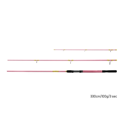 Delphin QUEEN Feeder + 3 szczytówki 330cm/100g/3 składy