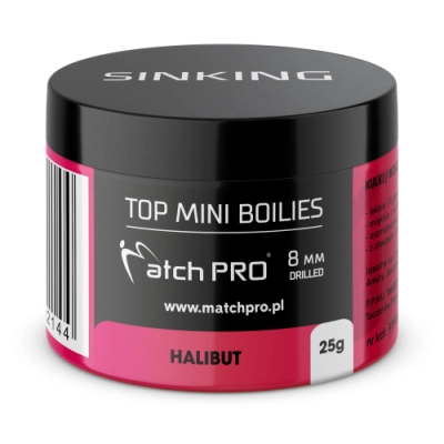 TOP BOILIES Kulki HALIBUT 8mm / 25g MatchPro