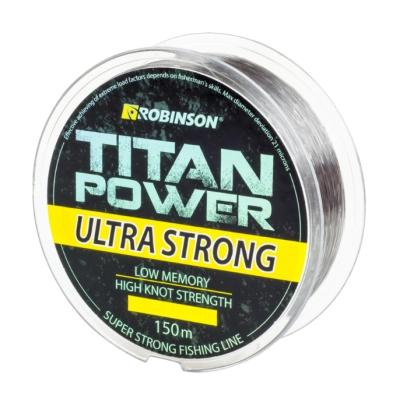 Żyłka Robinson Titan Power Ultra Strong 150m, 0.175mm, jasnoszara
