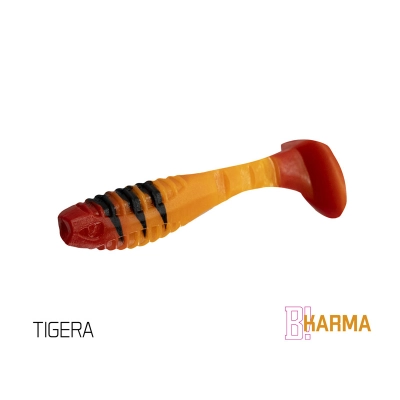 Sztuczna przynęta/guma Delphin KARMA UVs/  8cm/TIGERA