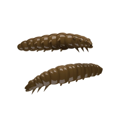 LIBRA LURES - LARVA 35 - 038 BROWN - CHEESE