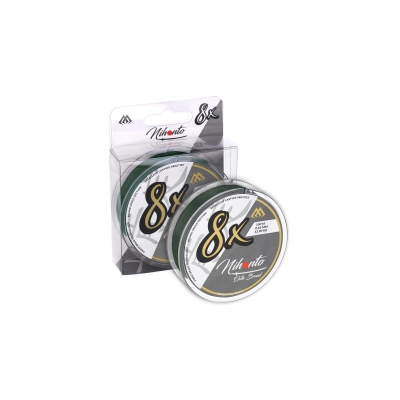 PLECIONKA - NIHONTO OCTA BRAID - 0.10mm/7,75kg/150m - ZIELONA - op.1szp.