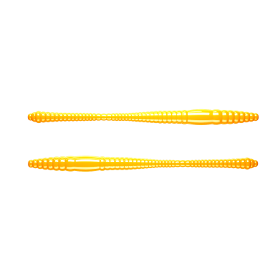 LIBRA LURES - DYING WORM 70 - 007 YELLOW - CHEESE