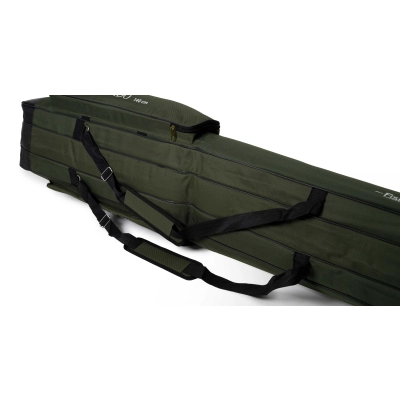 POKROWIEC NA WĘDKI - WĘDK. 3 KOMOROWY 140cm USZTYWNIANY - ZIELONY - op.1szt.