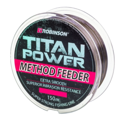 Żyłka Robinson Titan Power Method Feeder 150m, 0.260mm, brązowa