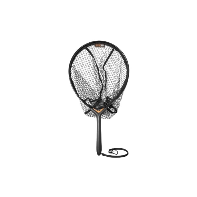 Podbierak spinningowy Delphin SPIN-R podgumowana siatka 50x40cm