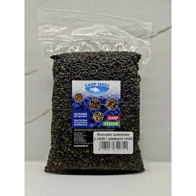 Konopie z chilli i z płatkami chili – 1 kg
