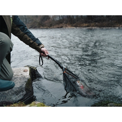 Podbierak spinningowy Delphin FoldSPIN 40x40cm