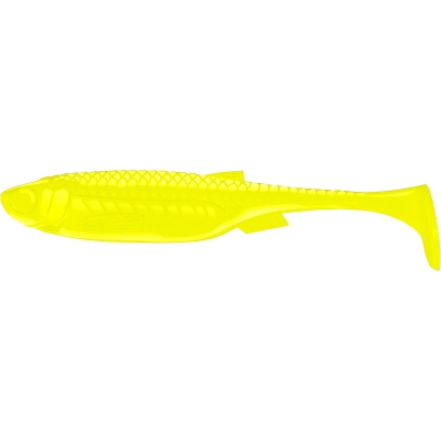 LIBRA LURES - KRAKEN SHAD 3" - 006 HOT YELLOW - FISH